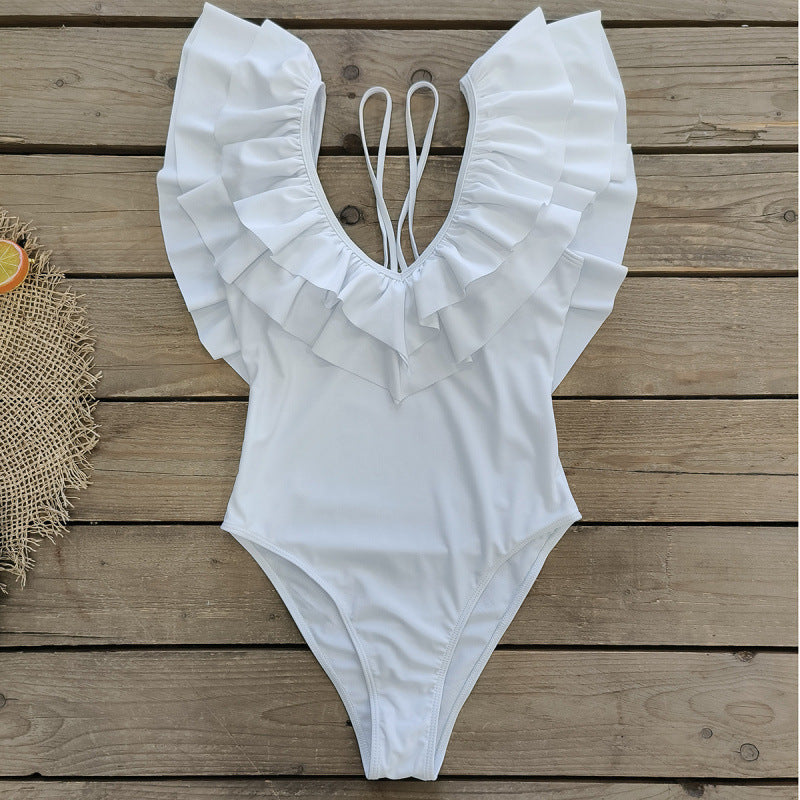 Women's Ruffled Swimsuit