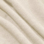 Women's Casual Pullover with Textured Sleeves and Ribbed Hem