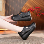 Women's Breathable Clogs with Side Hook-and-Loop Closure and Perforated Design