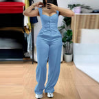 Women's Elegant Form-Fitting Jumpsuit