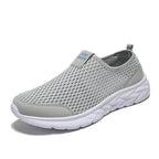 Women's Breathable Slip-On Sports Shoes with Elastic Entry