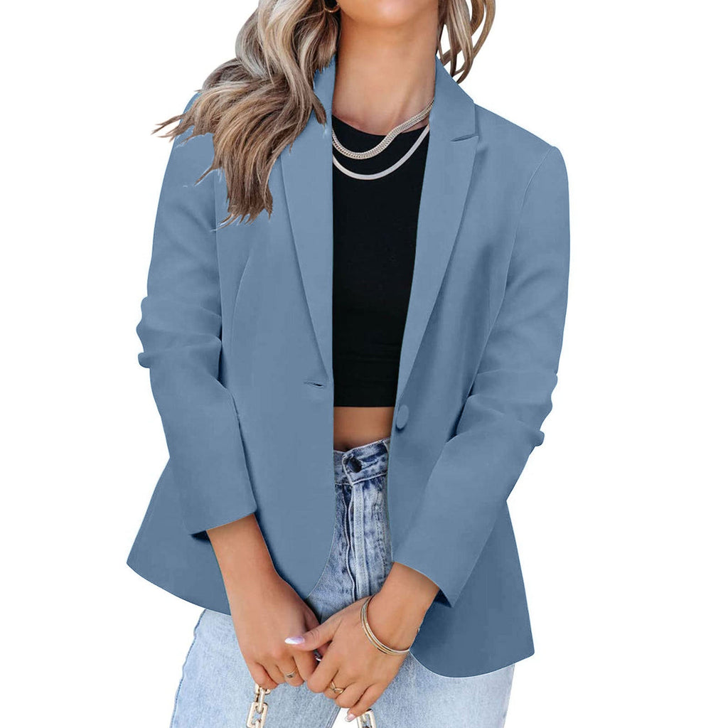Elegant Blazer with Modern Cut and Practical Pockets