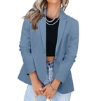 Elegant Blazer with Modern Cut and Practical Pockets
