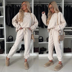 Women's Relaxed Sweatshirt and Pants Set