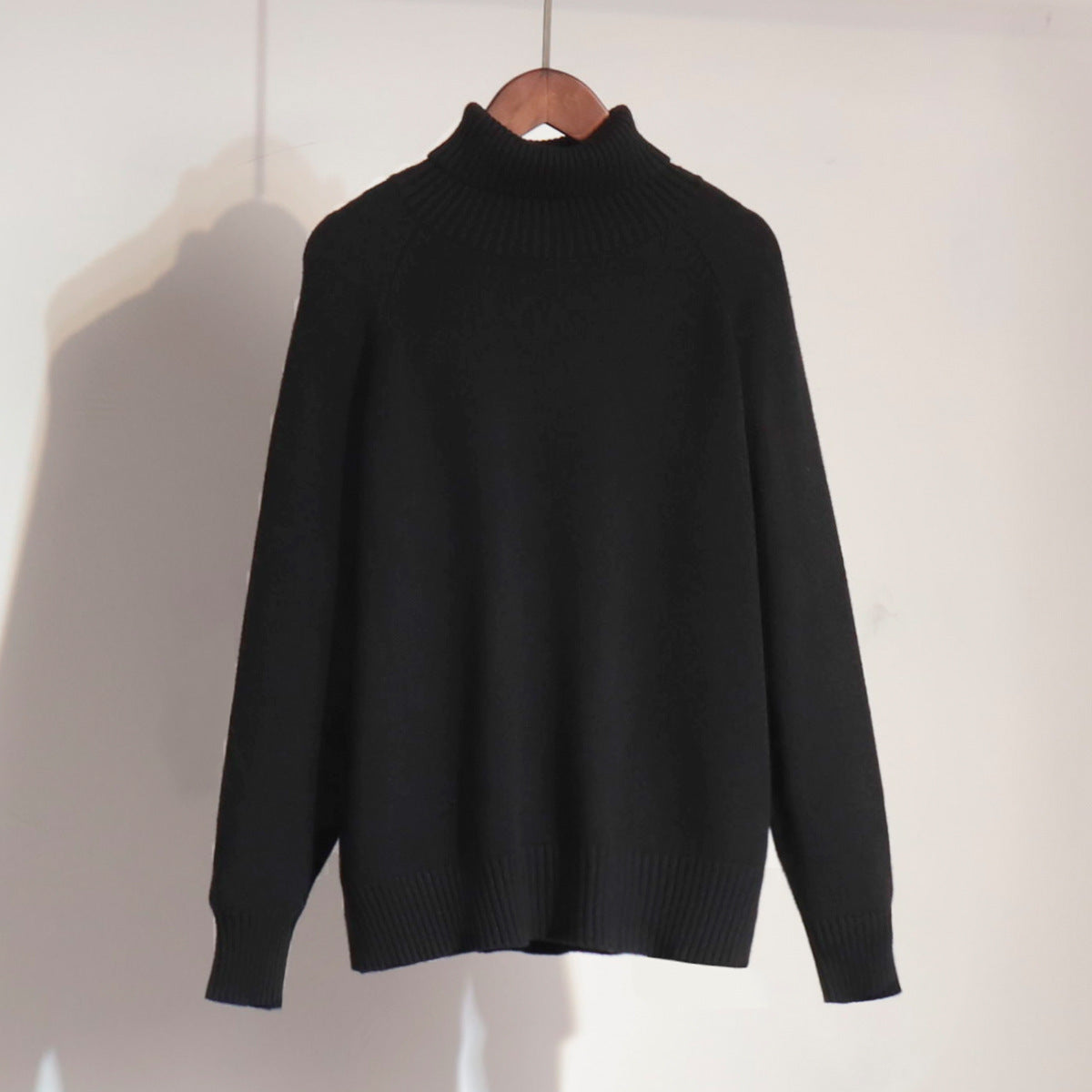 Women's Fine Knit High-Neck Pullover