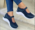 Women's Breathable Slip-On Sports Shoes with Heel Strap