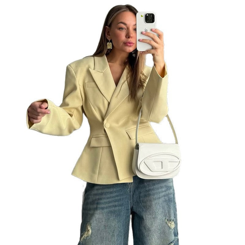 Women's Elegant Tailored Blazer