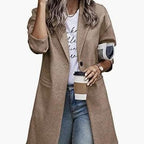 Women's Elegant Vintage-Style Blazer Jacket