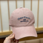 Men's Vintage-Inspired Distressed Baseball Cap
