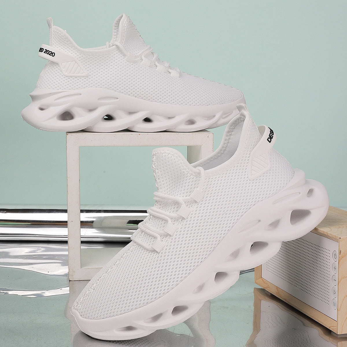 Women's Breathable and Comfortable Sneakers with Innovative Cushioning System