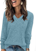 Women's V-Neck Sweater