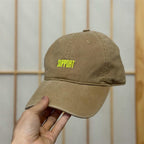 Men's Supportive Embroidered Cotton Baseball Cap