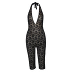 Women's Elegant Fine Lace Jumpsuit
