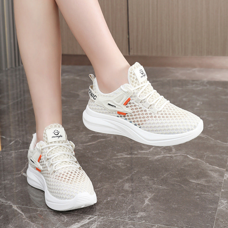 Women's Breathable Casual Sneakers with Non-Slip Sole and Cushioning