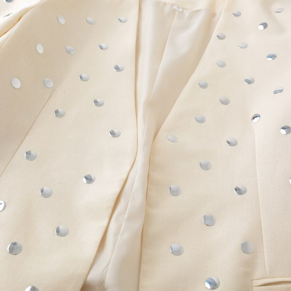 Elegant Sequin Blazer
