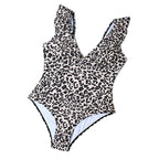 Women's Swimsuit with Voluminous Ruffles
