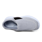 Women's Breathable Slip-On Sneakers with Elastic Entry