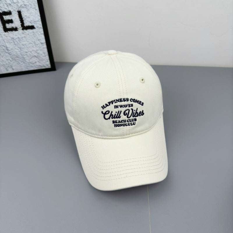 Men's Embroidered Chill Vibes Baseball Cap