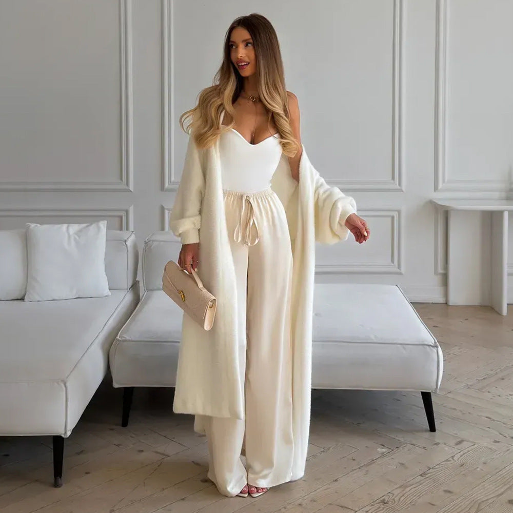 Elegant Bouclé Coat