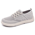 Women's Breathable Sneakers with Elastic Laces