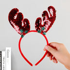 Festive Reindeer Antler Headband
