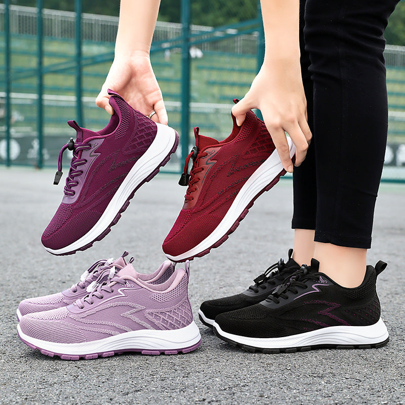 Women's Breathable Running Shoes with Flexible Cushioning