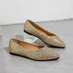 Women's Glitter Ballet Flats
