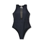 Women's Swimsuit with Sheer Inserts