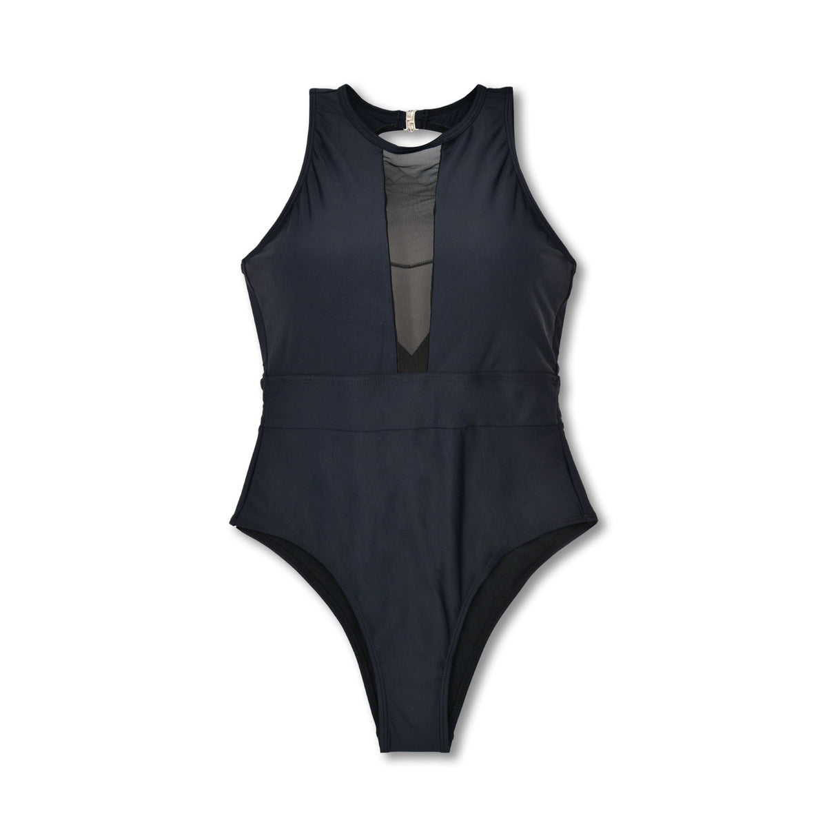 Women's Swimsuit with Sheer Inserts