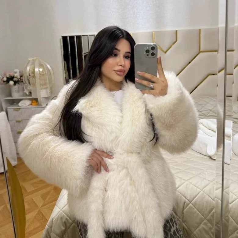 Women's Elegant Trendy Faux Fur Bolero