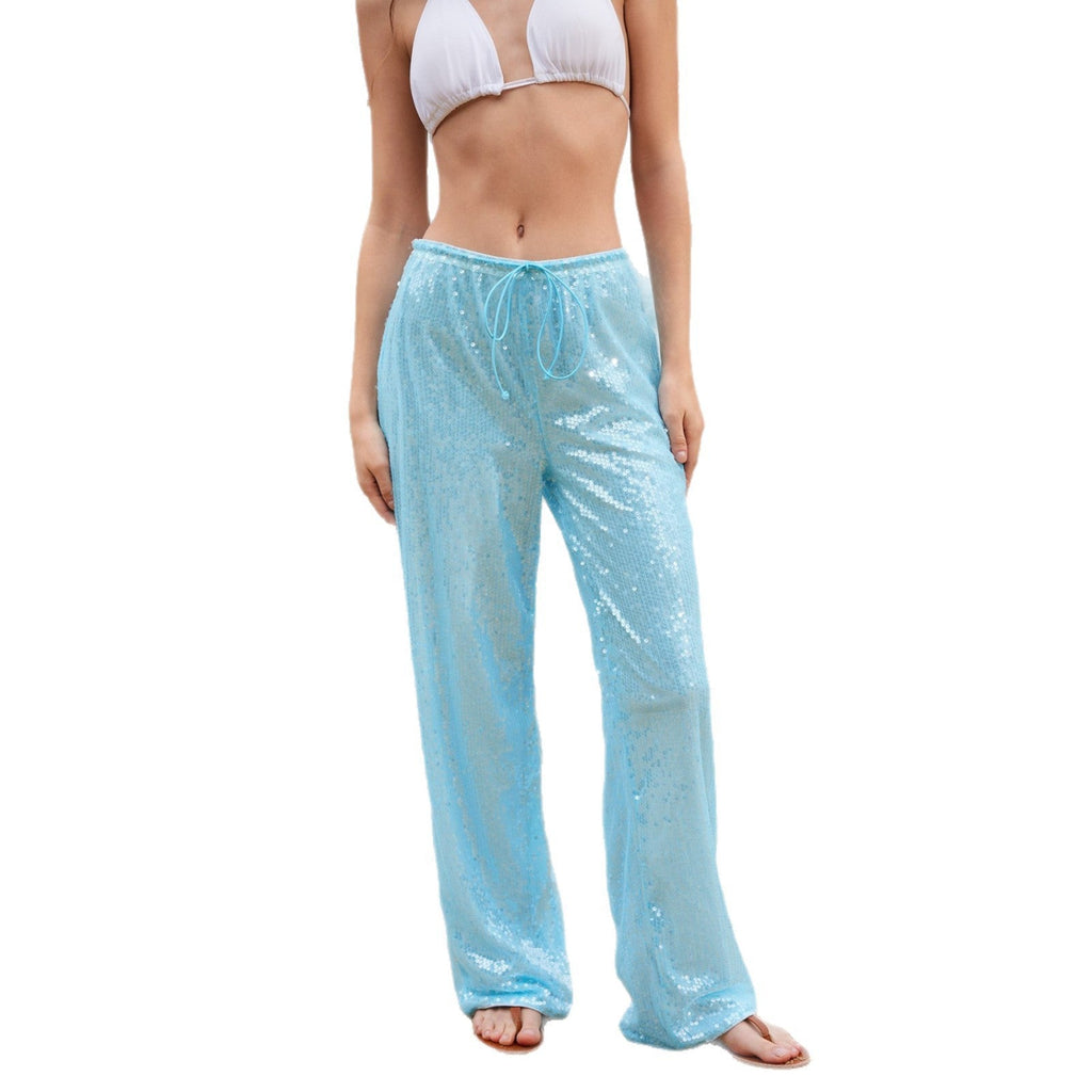 Women's Sparkling Beach Pants