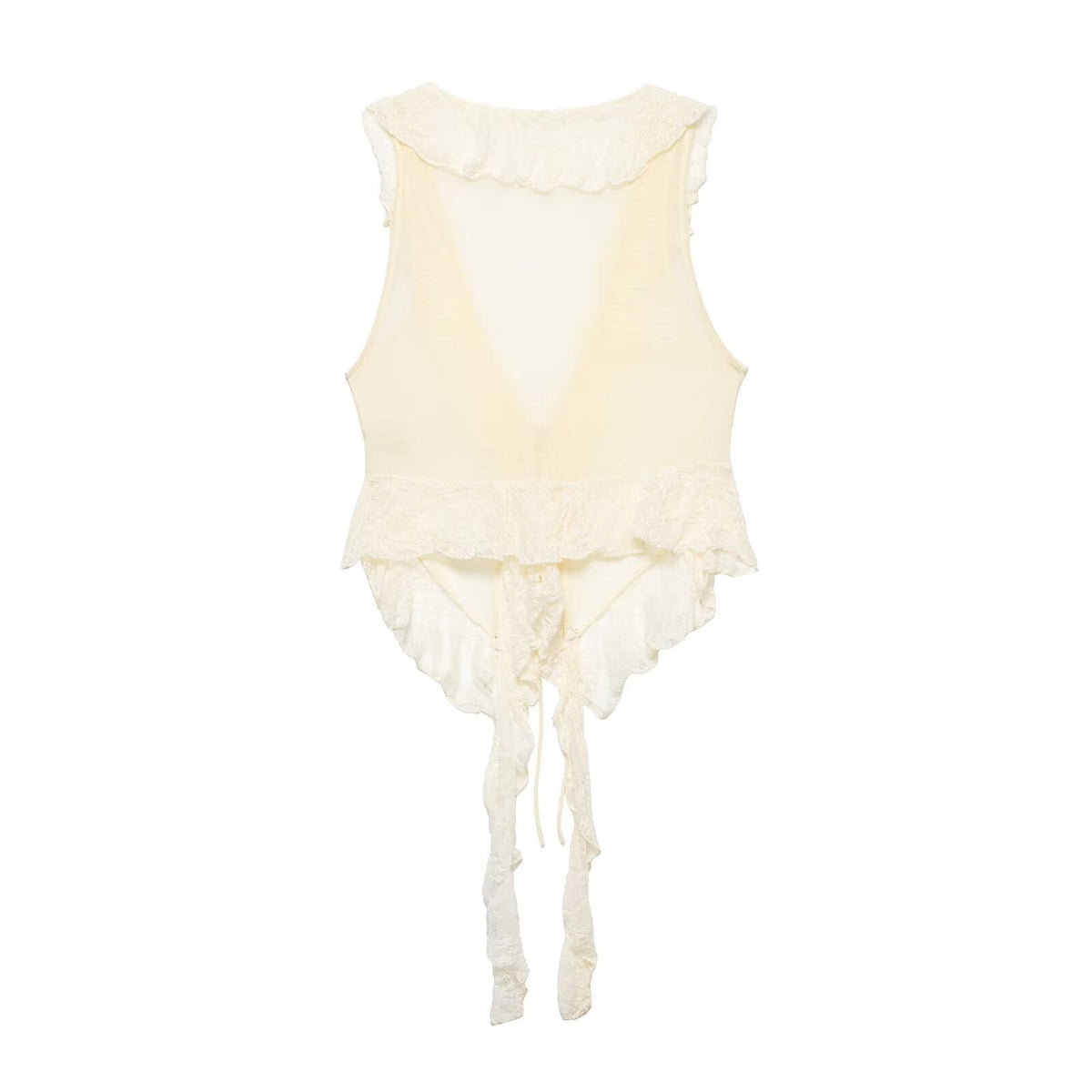 Women's Blouse with Ruffle Detail