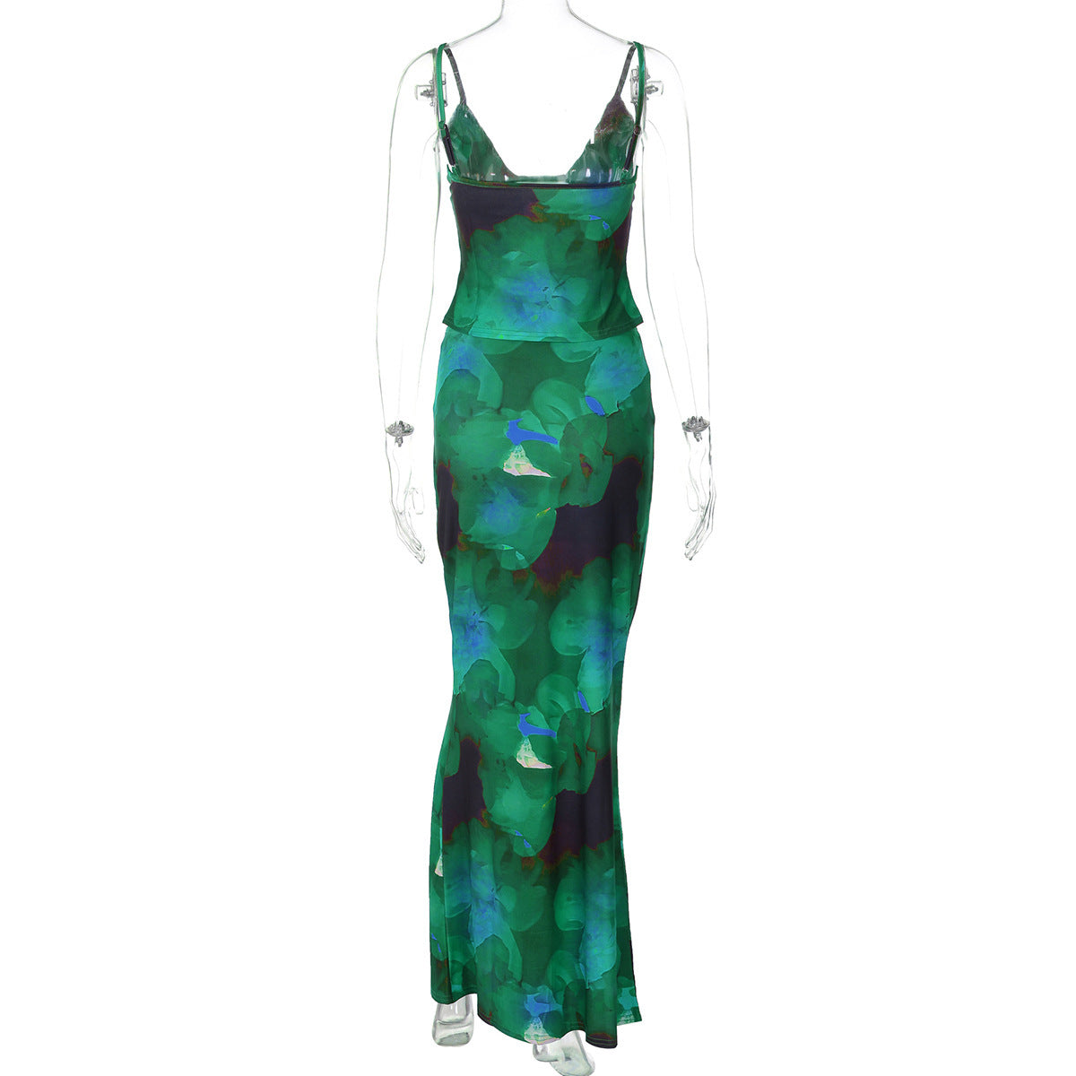 Women's Elegant and Form-Fitting Leopard Print Set