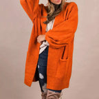 Women's Cozy Cardigan with Comfortable Pockets