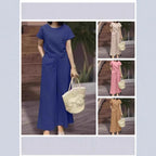 Women's Casual Wide-Cut Two-Piece Set