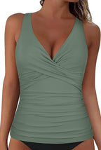 Women's Swimsuit with Wrap Cut and Figure-Flattering Design