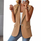 Women's Sleeveless Blazer