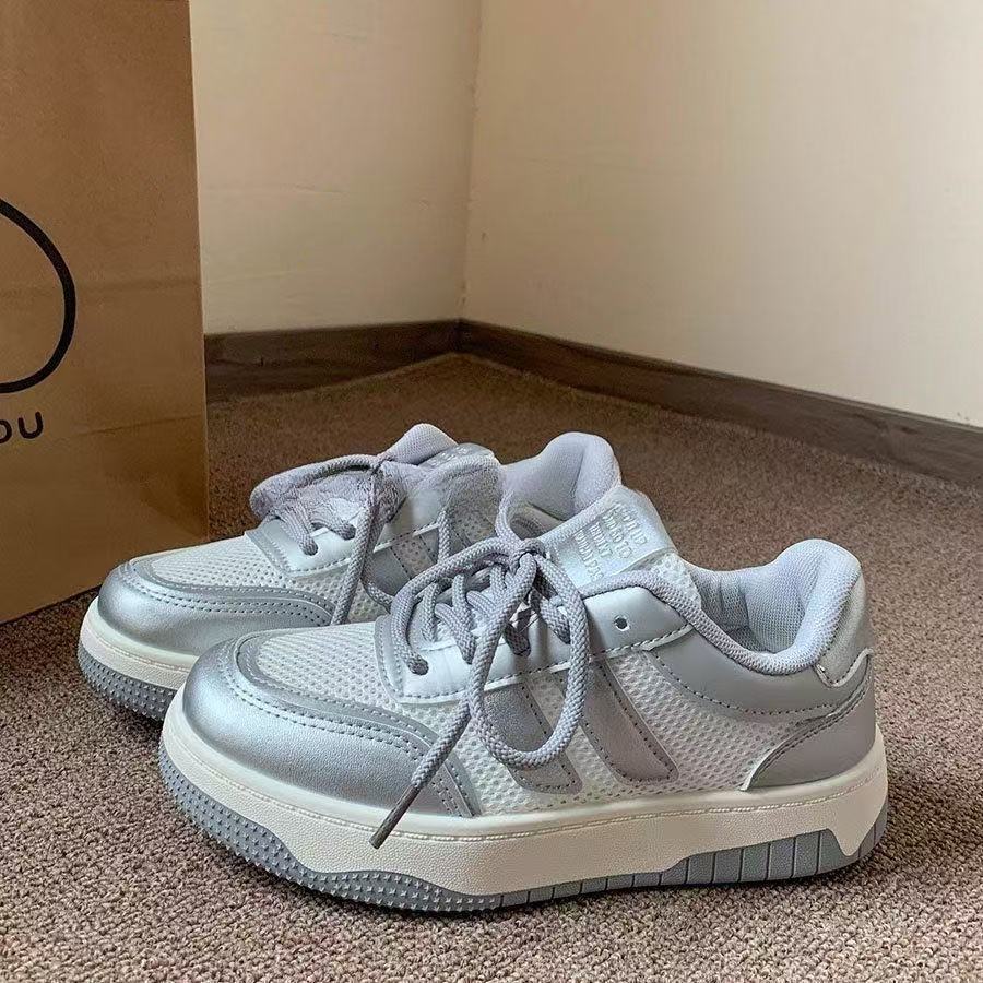 Women's Breathable Sneakers with Reflective Accents