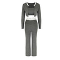 Elegant Two-Piece Set with Lace Accents