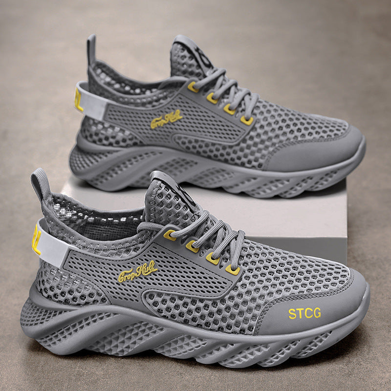 Women's Breathable Mesh Sneakers with Flexible Sole