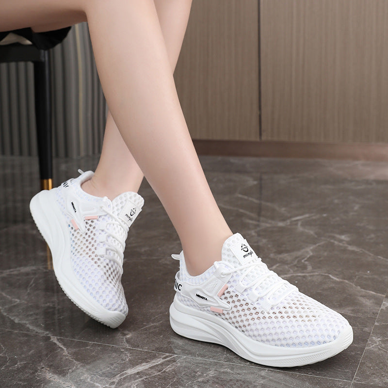 Women's Breathable Casual Sneakers with Non-Slip Sole and Cushioning