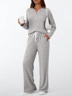 Women's Comfortable Knit Suit with Casual Cut