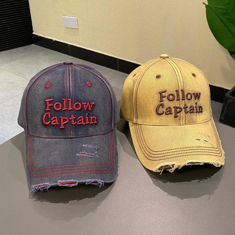 Distressed Vintage Baseball Cap