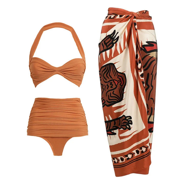 Women's Asymmetrical Swim Set