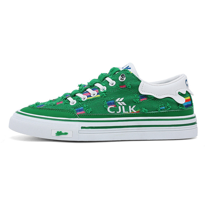Women's Comfortable Casual Sneakers with Color Accents