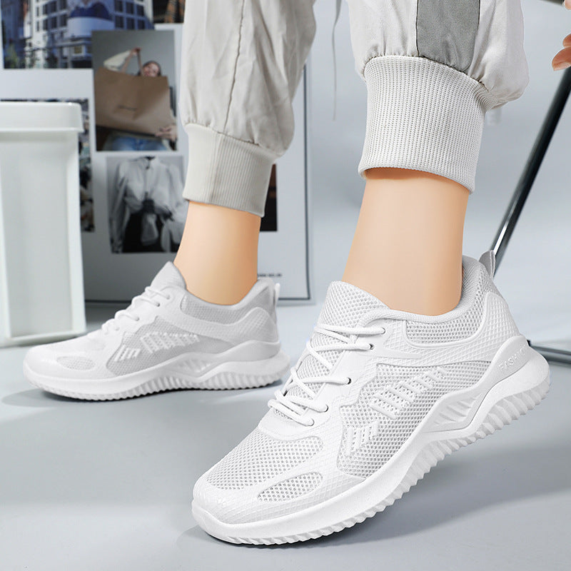 Women's Breathable Sports Sneakers with Ergonomic Footbed and Non-slip Sole