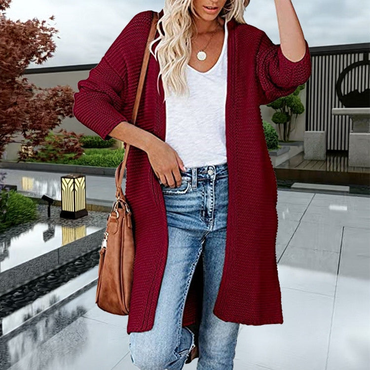 Women's Casual Oversized Chunky Knit Coat