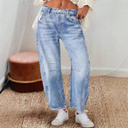 Women's High-Waisted Baggy Jeans