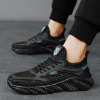 Women's Breathable Running Sneakers with Flexible Sole and Cushioning Technology