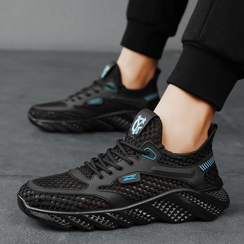 Women's Breathable Running Sneakers with Flexible Sole and Cushioning Technology